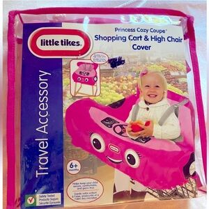 Little Tikes Princess Cozy Coupe Shopping Cart & High Chair Cover